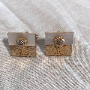 Vintage Swank Cuff Links (golf themed)